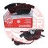 13046072262NSETMS Тормозные колодки передние (20.3mm) VW-Passat 1.6FSI,1.9-2.0TDI 05- Caddy 04- MASTER SPORT підбір по vin на Brocar