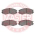 13046058902NSETMS Гальмівні колодки передні (16.5mm) Mitsubishi Pajero 94-, L400 98-, L200 94- MASTER SPORT підбір по vin на Brocar