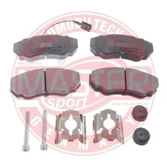 13046049782NSETMS Гальмівні колодки передні (19.00mm) Fiat Ducato,Citroen,Peugeot Boxer 02- MASTER SPORT підбір по vin на Brocar