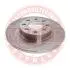 Диск гальмівний перед. (257x22) Fiat Grande Punto 1.2-1.4 05-/Opel Corsa D 24011201841-PCS-MS