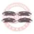 Колодки тормозные передние ISUZU D-MAX 2.5DITD 07-,3.0D 07-;RODEO 2.5 05- 13046134662N-SET-MS