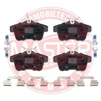 13046027612NSETMS Тормозные колодки задние Citroen C4, Peugeot 3008, 308 (1.6/2.0 HDI) 09- MASTER SPORT подбор по vin на Brocar