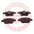 Колодки гальмівні передні TOYOTA AVENSIS, VERSO, 1.6I,2.0D-4D 16V 00.10- 13046058442N-SET-MS