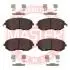 13046057872NSETMS Тормозные колодки передние Subaru Legacy 04-,Forester 02-,Impreza 2008- MASTER SPORT підбір по vin на Brocar