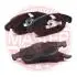 13046072292NSETMS Гальмівні колодки передні Citroen C4,Berlingo 2008-,Peugeot Partner 08- MASTER SPORT підбір по vin на Brocar