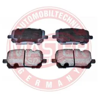 13046058462NSETMS Тормозные колодки передние Toyota Avensis Verso 2.0 16V, 2.0TDI 16V 01- MASTER SPORT подбор по vin на Brocar