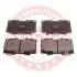 Тормозные колодки передние Toyota Land Cruiser 100 4.2TDI, 4.7 32V 98- 13046057462N-SET-MS
