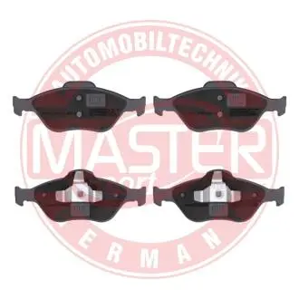 13046071422NSETMS Гальмівні колодки передні (18.6mm) Ford Fiesta 95-, Puma, Mazda 2 03- MASTER SPORT підбір по vin на Brocar