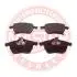 Колодки тормозные передние SAAB 9-3/9-5 01.1998-,OPEL ZAFIRA 09.2001- 13046071732N-SET-MS