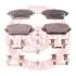 Тормозные колодки передние Nissan Almera Tino 1.5, 1.8, 2.0, 2.2TD 00- 13046058252N-SET-MS