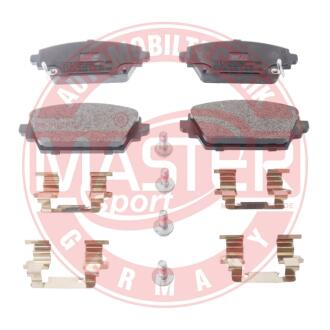13046058252NSETMS Гальмівні колодки передні Nissan Almera Tino 1.5, 1.8, 2.0, 2.2TD 00- MASTER SPORT підбір по vin на Brocar