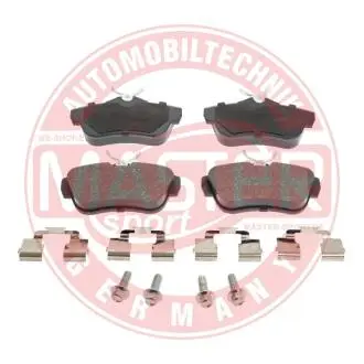 13046027392NSETMS Гальмівні колодки задні Citoen Jumpy, Fiat Scudo,Peugeot Expert 07- MASTER SPORT підбір по vin на Brocar