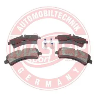 13046038422NSETMS Гальмівні колодки задні (20.8mm) MB208D-314 Sprinter 906 CDI 5T 06- MASTER SPORT підбір по vin на Brocar
