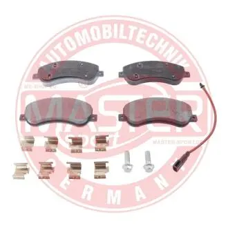 13046038342NSETMS Тормозные колодки передние (19.00mm) Ford Tranzit 2.2/2.3/2.4 06- MASTER SPORT подбор по vin на Brocar