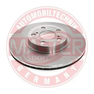 24012601391PCSMS Гальмівний диск перед. (277x26) TOYOTA AVENSIS 1.6/1.8 04.03-11.08 MASTER SPORT підбір по vin на Brocar