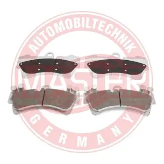 13046049932KSETMS Гальмівні колодки передні (16.6mm) VW-Touareg 18" 2.5-6.0 02- MASTER SPORT підбір по vin на Brocar