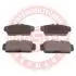 Тормозные колодки передние (16.6mm) Nissan Primera P11 с ABS 98- 13046058072N-SET-MS