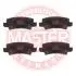13046058192NSETMS Тормозные колодки задние (15.8mm) Toyota Corolla 1.6,1.8,2.0 02- MASTER SPORT підбір по vin на Brocar