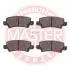 13046058192NSETMS Тормозные колодки задние (15.8mm) Toyota Corolla 1.6,1.8,2.0 02- MASTER SPORT підбір по vin на Brocar