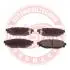13046033732NSETMS Тормозные колодки задние (13.8mm) Subaru Legacy IV/V 03- 2010- MASTER SPORT підбір по vin на Brocar