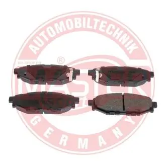 13046033732NSETMS Тормозные колодки задние (13.8mm) Subaru Legacy IV/V 03- 2010- MASTER SPORT подбор по vin на Brocar