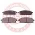 Гальмівні колодки передні (16.5mm) Nissan Pathfinder, X-Trail 13046058422N-SET-MS