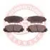 Гальмівні колодки передні (18.2mm) Toyota Yaris 1.0/1.8  06- 13046057682N-SET-MS