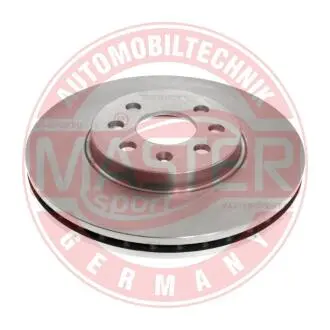 24012501481PCSMS Диск гальмівний перед. Astra H Sedan / Kombi 3.04- (280x25mm) MASTER SPORT підбір по vin на Brocar