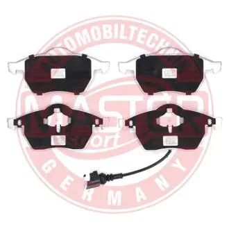 13046071222KSETMS Гальмівні колодки передні (20.6mm) Audi A3,Seat Leon,Toledo MASTER SPORT підбір по vin на Brocar