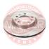 Диск гальмівний передній  PEUGEOT 308 II 1.2 1.6 2013-D=283MM 24012601831-PCS-MS
