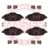 Тормозные колодки передние Peugeot 308 1.4/1.6 16V, HDI 07- 13046038472N-SET-MS