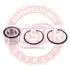 Комплект підшипників передній Opel Astra 1.4/1.6 (+ABS) 94- 3403-SET-MS