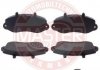 Гальмівні колодки передні  Renault Master 98-,Opel Movano 13046039462N-SET-MS