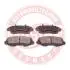 13046039462NSETMS Тормозные колодки передние Renault Master 98-,Opel Movano MASTER SPORT підбір по vin на Brocar