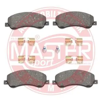 13046038602NSETMS Комплект гальмівних колодок VW AMAROK 2.0/2.0D/3.0D 09.10- MASTER SPORT підбір по vin на Brocar