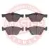 13046070872NSETMS Тормозные колодки передние (19.5mm) MB W210 280/320 95- MASTER SPORT підбір по vin на Brocar