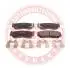 13046057822NSETMS Гальмівні колодки задні (15.6mm) Hyundai Santa Fe 06- MASTER SPORT підбір по vin на Brocar