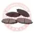 Гальмівні колодки передні Daewoo Lanos 1.4, 1.5 05/97- 13046059962N-SET-MS