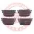 Тормозные колодки задние (14.5mm) Toyota Camry 01-2006 13046132782N-SET-MS