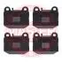 Тормозные колодки задние (16mm) Mercedes W163 M-class 13046049772N-SET-MS