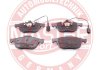 Гальмівні колодки передні (20.00mm) Fiat Doblo 2010- 13046072652N-SET-MS