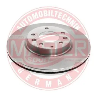 24012501881PCSMS Тормозной диск передний Mazda 6 1.8-2.5 08.07-07.13 MASTER SPORT подбор по vin на Brocar