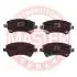 13046058152NSETMS Тормозные колодки передние TOYOTA COROLLA 01.2002- MASTER SPORT підбір по vin на Brocar