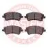 13046058152NSETMS Тормозные колодки передние TOYOTA COROLLA 01.2002- MASTER SPORT підбір по vin на Brocar
