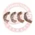 Гальмівні колодки задні 228x42  Ford Focus 2004- 03013704672-SET-MS