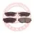 Гальмівні колодки передні (17mm) Mazda 6  02- 13046058222N-SET-MS