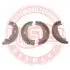 Тормозные колодки задние 160х25 BMW 3 E46 91- 03013702482-SET-MS