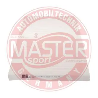3562IFPCSMS Фильтр кабины Audi A6 (с климат. установкой) MASTER SPORT підбір по vin на Brocar