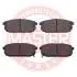 13046057732NSETMS Тормозные колодки диск задние KIA Sorento 07.02- MASTER SPORT підбір по vin на Brocar