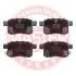 13046134822NSETMS Тормозные колодки задние Honda Accord 08- MASTER SPORT підбір по vin на Brocar